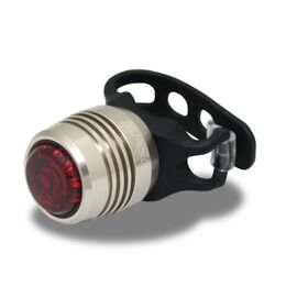Фонарь велосипедный DOSUN RC100-Titanium, задний, габаритный, корпус Titanium, 5003, изображение  - НаВелосипеде.рф