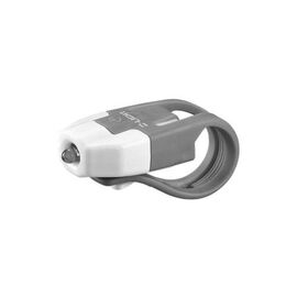 Фонарь велосипедный D-LIGHT CG-210R-WH+GY, задний, габаритный, красный светодиод, корпус белый/серый, 3035, изображение  - НаВелосипеде.рф