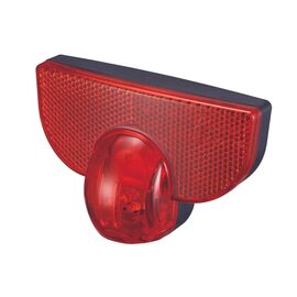 Фонарь велосипедный D-LIGHT CG-408R2, 3 светодиода, с отражателем, на багажник, 3059, изображение  - НаВелосипеде.рф