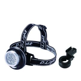 Фонарь налобный D-LIGHT CG-301W Adventure, 7 белых светодиодов, 4 режима, 3022, изображение  - НаВелосипеде.рф