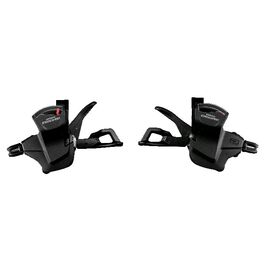 Шифтеры Shimano Deore M6000, левый и правый, для привода 2/3x10 ск, трос 1800/ 2050 мм, ISLM6000PA, изображение  - НаВелосипеде.рф