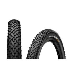 Покрышка велосипедная CONTINENTAL Cross King ProTection, 27.5x2.3", foldable, BlackChili Compound, черный, 01014630000, изображение  - НаВелосипеде.рф