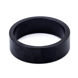 Кольцо проставочное KENLI, 1,5"Х10 мм, для рулевой колонки, чёрный, KL-4021A, изображение  - НаВелосипеде.рф