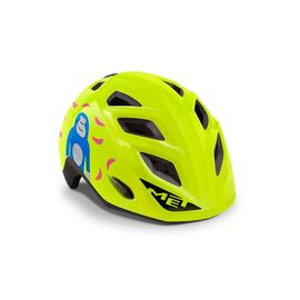 Велошлем детский Met Genio LIME GREEN MONKEY/GLOSSY 2021, Вариант УТ-00245683: Размер: 52-57 см, изображение  - НаВелосипеде.рф
