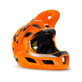 Велошлем Met Parachute MCR ORANGE BLACK/GLOSSY 2021, 3HM120CE00LAR1, Вариант УТ-00245651: Размер: L (58/61 см), изображение  - НаВелосипеде.рф