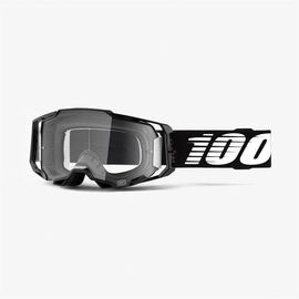 Веломаска 100% Armega Goggle Black / Clear Lens, 50700-001-02, изображение  - НаВелосипеде.рф