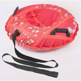 Санки STELS, надувные D80см ткань 600D с рисунком, без камеры, сн030/сн030.080 красные, изображение  - НаВелосипеде.рф