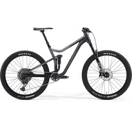 Двухподвесный велосипед Merida One-Forty 800 27.5" 2021, 6110878390, Вариант УТ-00246085: Рама: L(19") (Рост: 177-185 см), Цвет: SilkAnthracite/Black, изображение  - НаВелосипеде.рф