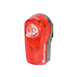 Фонарь велосипедный задний SMART, 3 диода, 2 функции, красный, с батареями, 5-221510  , изображение  - НаВелосипеде.рф