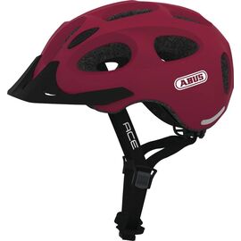 Шлем велосипедный ABUS Youn-I-Ace, cherry red, 2021, 05-0072616, Вариант УТ-00245278: Размер: M (52-57 см) , изображение  - НаВелосипеде.рф