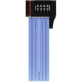 Замок велосипедный ABUS Bordo uGrip 5700C/80 см, складной, кодовый 4-х разрядный, с кронштейном, голубой, 05-0087792, изображение  - НаВелосипеде.рф