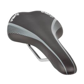 Седло велосипедное VELO SPEEDFLEX T-BAR, спорт DownHill/Freeride, 266х142мм, анатомическое, черное, 5-250228, изображение  - НаВелосипеде.рф