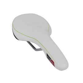 Седло велосипедное VELO VL-1589, спорт, 270х128мм, облегченная основа, белое, 6-141589, изображение  - НаВелосипеде.рф