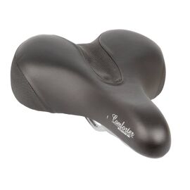 Седло велосипедное AUTHOR COMFORTER, комфорт, 270х220мм, гелевое, черное, 8-31048025, изображение  - НаВелосипеде.рф