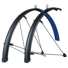 Крылья велосипедные SKS BLUEMELS STINGRAY, 45 MM, 28", голубой океан матовый, 11433, изображение  - НаВелосипеде.рф