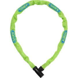 Замок велосипедный ABUS Steel-O-Chain 4804K/75 см, цепь 4 мм, ключ, класс защиты 4/15, 380 гр, лаймовый, 05-0072486, изображение  - НаВелосипеде.рф
