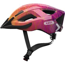 Шлем велосипедный ABUS Aduro 2.0, gold prism (золотой/розовый), 05-0086983, Вариант УТ-00245291: Размер: S(51-55см) , изображение  - НаВелосипеде.рф
