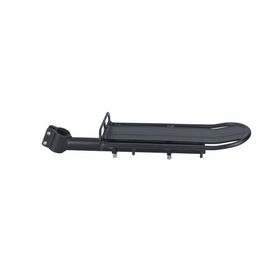 Багажник велосипедный TRIX, задний, консольный, 20"-29", алюминий, с креплением за подседельный штырь, черный, 605-3, изображение  - НаВелосипеде.рф