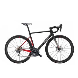 Шоссейный велосипед Wilier Zero SL21 Ultegra Disc Aksium Disc 28" 2021, Вариант УТ-00245437: Рама: L (Рост: 177-182 см), Цвет: Черный/красный, изображение  - НаВелосипеде.рф