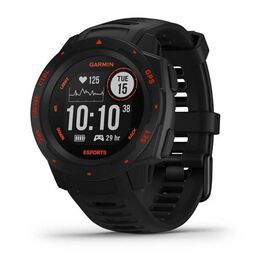 Смарт-часы Garmin Instinct Esports Edition, GPS Watch, WW, Black Lava, 010-02064-72, изображение  - НаВелосипеде.рф