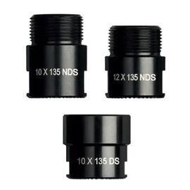Набор переходников Tacx E-Thru adapter set, для сквозной оси 135x10 / 135x1 2mm, T2885, изображение  - НаВелосипеде.рф