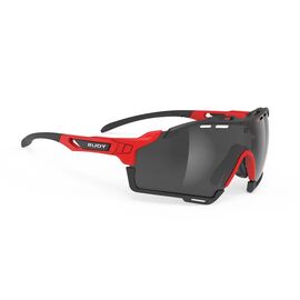 Очки велосипедные Rudy Project CUTLINE, Fire Red Matt- Smoke Black, SP631054-0000, изображение  - НаВелосипеде.рф