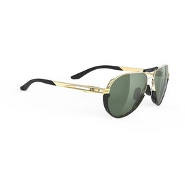 Очки велосипедные Rudy Project SKYTRAIL, Light Gold Shiny - Green, ML380105-0000, изображение  - НаВелосипеде.рф