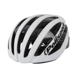 Велошлем Polisport  LIGHT PRO, WHITE MATTE/BLACK, 2020, PLS8742200002, Вариант УТ-00244708: Размер: M (52/58 см), изображение  - НаВелосипеде.рф