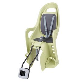Детское велокресло Polisport Groovy ff 29", заднее, на подседельную трубу, light green/dark grey, PLS8406000032, изображение  - НаВелосипеде.рф