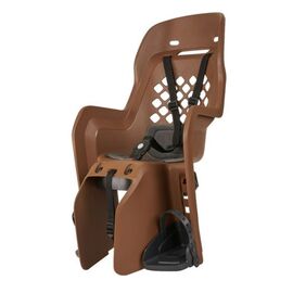 Детское велокресло Polisport Joy ff 29", заднее, крепление на подседельную трубу, brown/dark grey, PLS8406500012, изображение  - НаВелосипеде.рф