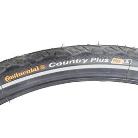 Велопокрышка Continental Country Plus, 26x1.75 (47-559), с отражающей полосой, черная 01003230000, изображение  - НаВелосипеде.рф
