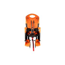 Детское велокресло BELLELLI Tiger Clamp, на багажник, чёрно-оранжевое, до 22 кг, 01TGTM00001, изображение  - НаВелосипеде.рф