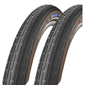 Велопокрышка SCHWALBE FAT FRANK, 28x2.0, K-Guard, TwinSkin, HS375, SBC, 50EPI, Black/Coffee-Reflex, 11101227 , изображение  - НаВелосипеде.рф