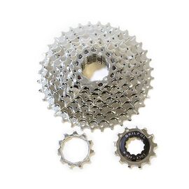 Кассета велосипедная Skilful, 9 скоростей, зубья 11-36, сталь, никелированная, CS-M310, изображение  - НаВелосипеде.рф