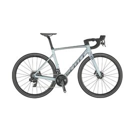 Шоссейный велосипед SCOTT Addict RC 10 prism 28" 2021, Вариант УТ-00252333: Рама: L/56 (Рост: 179-184 см), Цвет: grey green, изображение  - НаВелосипеде.рф