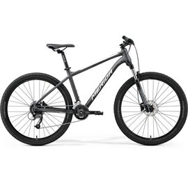 Горный велосипед Merida Big.Seven 60 3x 27.5" 2021, 6110896743, Вариант УТ-00252413: Рама: L(19") (Рост: 178-188 см), Цвет: MattAnthracite/Silver , изображение  - НаВелосипеде.рф