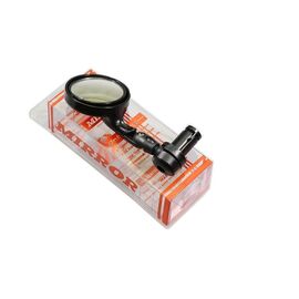 Зеркало велосипедное Trix DX-3200B, заднего вида, панорамное, Ø 45 мм, пластик, черное, DX-3200B, изображение  - НаВелосипеде.рф