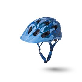 Велошлем KALI TRAIL/MTB PACE, 15 отверстий, LDL, CF, камуфляж матовый/синий, 02-21721226, Вариант УТ-00253885: Размер: S/M (54-58 см) , изображение  - НаВелосипеде.рф