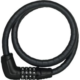 Замок велосипедный ABUS Tresorflex 6615C/120 см, трос, 15 мм, кодовый, класс защиты 5/15, 720 гр, черный, 05-0013780, изображение  - НаВелосипеде.рф
