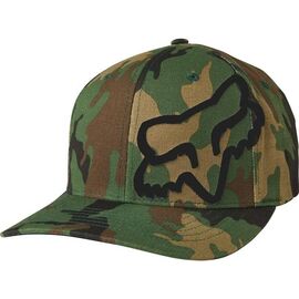 Бейсболка велосипедная Fox Flex 45 Flexfit Hat, camo, 2021, 58379-027-2X, Вариант УТ-00256593: Размер: XXL, изображение  - НаВелосипеде.рф