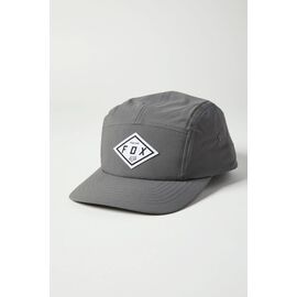 Бейсболка велосипедная Fox Badge 5 Panel Hat, Pewter, 2021, 27676-052-OS, Вариант УТ-00252454: Размер: one size, изображение  - НаВелосипеде.рф