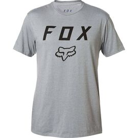 Футболка велосипедная Fox Legacy Moth SS Tee, Heather Graphite, 2021, 24578-185-L, Вариант УТ-00252473: Размер: L, изображение  - НаВелосипеде.рф