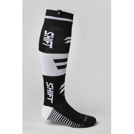 Велоноски Shift Black Label King Sock, Black/White, 26209-018-L/XL, Вариант УТ-00252653: Размер: L/XL, изображение  - НаВелосипеде.рф