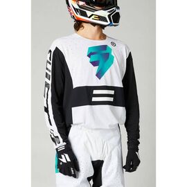Велоджерси Shift Black Label UV Jersey, White/Ultraviolet, 2021, 26495-476-L, Вариант УТ-00252705: Размер: L, изображение  - НаВелосипеде.рф
