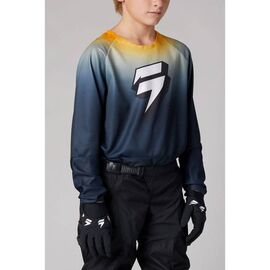 Велоджерси Shift White Label Dume Youth Jersey, подростковая, Twilight, 2021, 26505-407-YL, Вариант УТ-00252848: Размер: YL, изображение  - НаВелосипеде.рф