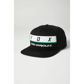 Бейсболка велосипедная Fox Pro Circuit Snapback Hat, Black, 2021, 26938-001-OS, Вариант УТ-00253065: Размер: one size, изображение  - НаВелосипеде.рф