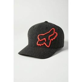 Бейсболка велосипедная Fox Clouded Flexfit 2.0 Hat, Black/Orange, 2021, 27089-016-L/XL, Вариант УТ-00255506: Размер: L/XL, изображение  - НаВелосипеде.рф