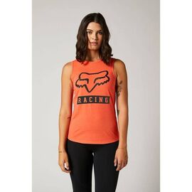 Майка велосипедная Fox Born And Raised Tank, женская, flamingo , 2021, 27134-502-M, Вариант УТ-00256032: Размер: M, изображение  - НаВелосипеде.рф