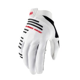 Велоперчатки 100% R-Core Glove, Silver, 2021, 10017-008-11, Вариант УТ-00256921: Размер: M, изображение  - НаВелосипеде.рф