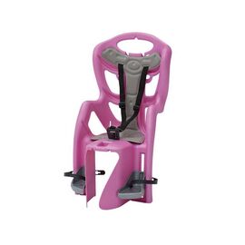 Детское велокресло BELLELLI Pepe Clamp, на багажник, розовое, до 7лет/22кг, 01PPM00017, изображение  - НаВелосипеде.рф